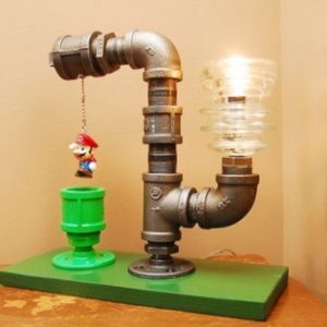 超级马里奥拉绳台灯