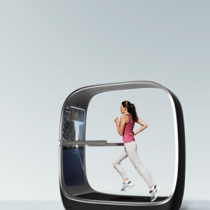 趣味互动性跑步机