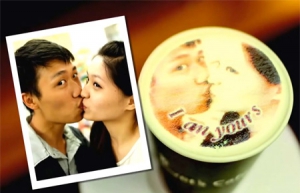 把你的照片“打印”在咖啡上