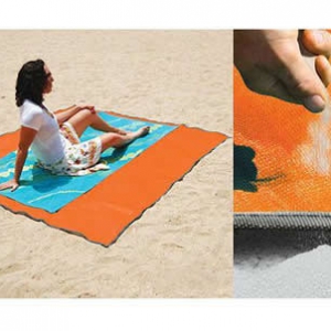 可完全防沙的沙滩垫