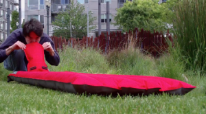 方便的野餐气垫