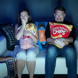 看电视必备之零食抱枕