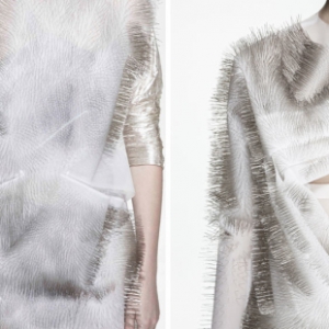 随声音起伏的毛刺外衣