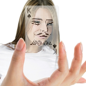 透明人脸扑克牌