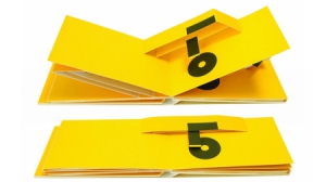 自动跳起的倒数书