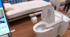 随意安置的移动坐便器