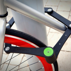 可折叠自行车锁