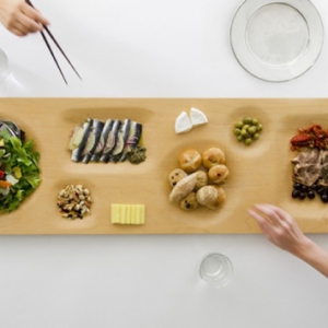 乐于分享的木餐盘