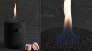 不会融化的青铜蜡烛