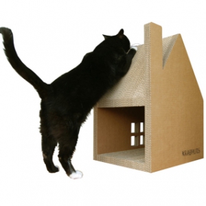 为喵星人定制的“抓狂”小窝