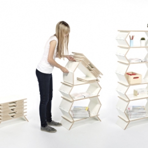 手风琴式置物架