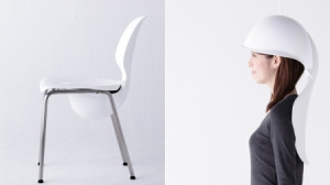 迅速避难的头盔椅