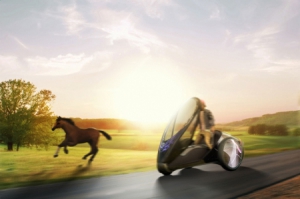 丰田站立式四轮代步车