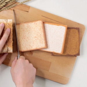 “好吃的”切片面包笔记本