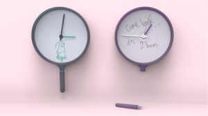 小尾巴记事钟表