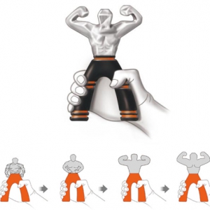 握力器之变身肌肉男