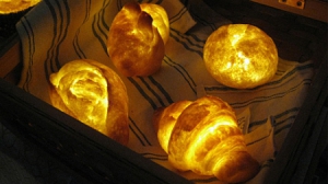 只看不吃的面包灯