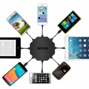 实用的八边形充电器