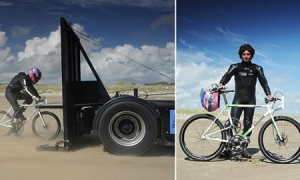 时速181千米/小时的自行车