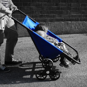 双胞胎儿童推车