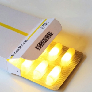 创意维生素D胶囊灯