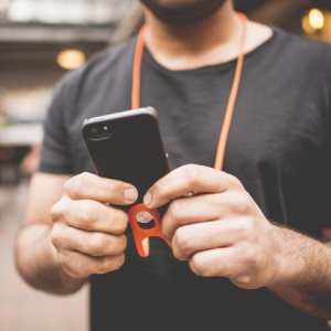 “吸附式”手机吊绳