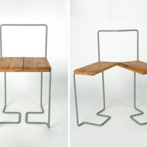 一分为二的椅子