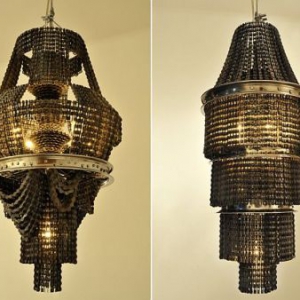 旧物改造灯饰欣赏