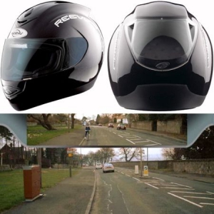 新型后视镜摩托车头盔