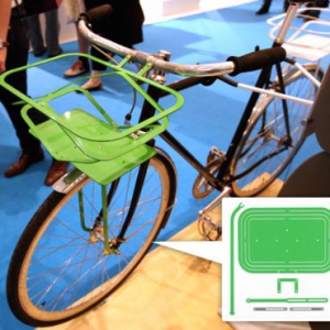 平板组装自行车筐