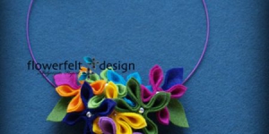 漂亮的花朵首饰