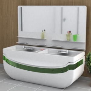 洗手台浴缸二合一