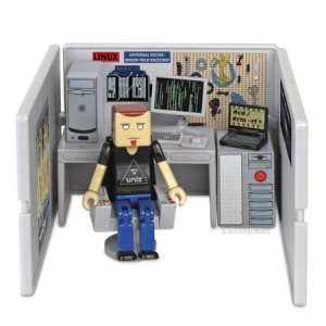 格子间的故事——卡通小人玩具