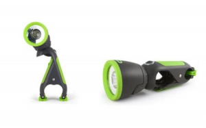 带夹子的手电筒