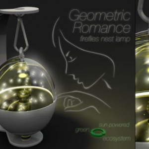 浪漫的萤火虫灯