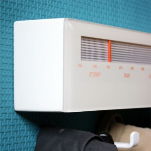 可以了解天气信息的衣帽架