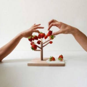 漂亮的水果树果盘