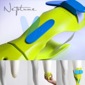 为运动员设计的游泳假肢