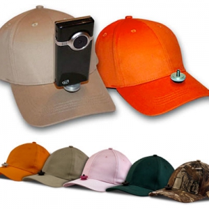 可以安装摄像机的帽子