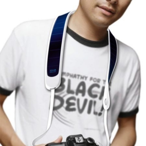 太阳能相机背带