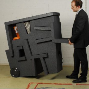 移动方便的组合办公桌椅