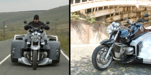 强悍的轮椅摩托车