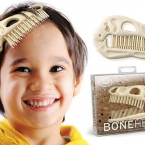 恐龙头骨梳子