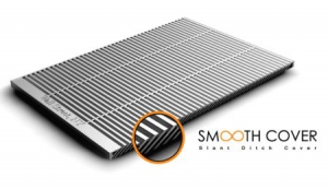 倾斜纹理的下水道盖