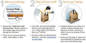 亚马逊环保购物袋