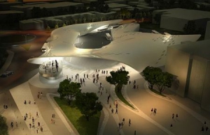 生态节能的长途汽车站