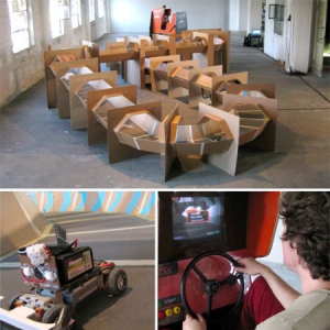 室内赛车模拟游戏