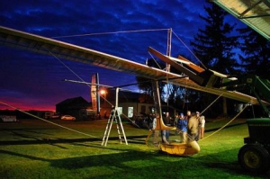 人力扑翼飞机成功试飞