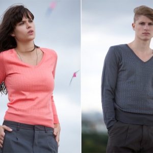 低调的个性音纹服饰