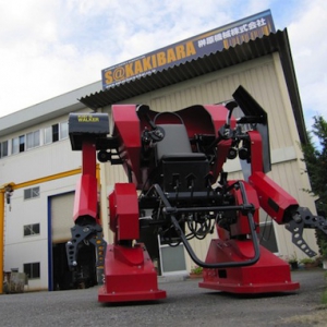 可爱的卡通机器人